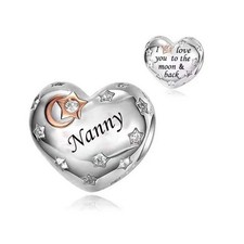 S925 Silver & Rose Gold Love