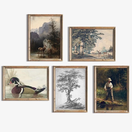 Boys room wall - room, vintage