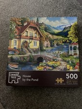 500 Piece House By The Pond