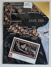 Indonesia Batik Map Wall
