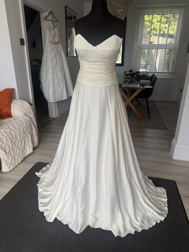 Silky sweetheart wedding dress - silky,