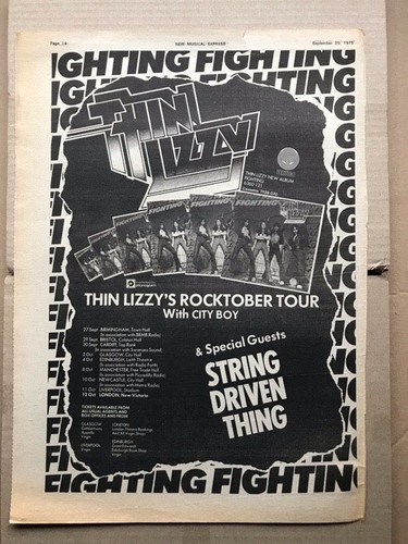 Thin lizzy fighting rocktober - thin, fighting/rocktober