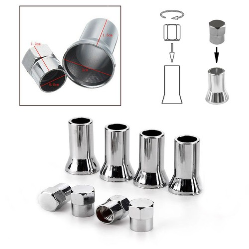 4pcs chrome vehicle - 4pcs,