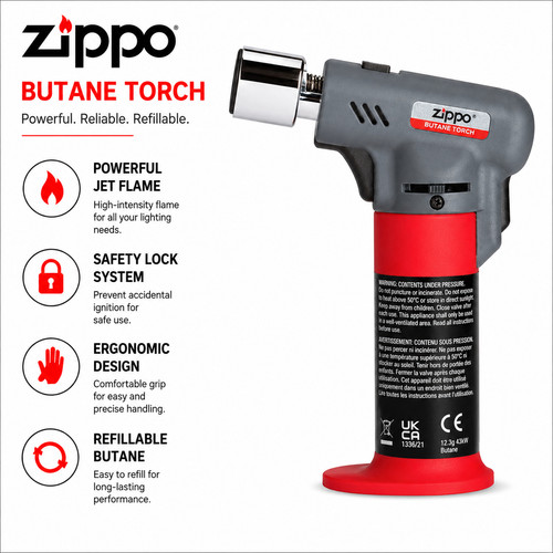 Zippo butane torch jet - butane,