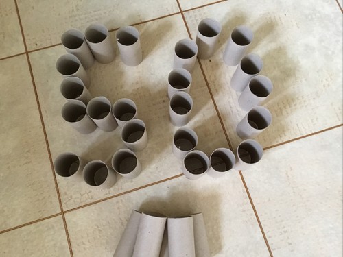 Empty toilet loo paper - 50,