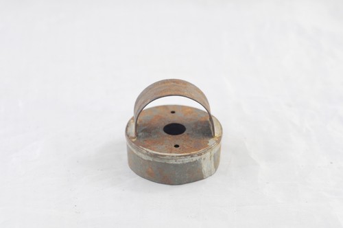 Vintage antique tin strapped - vintage,