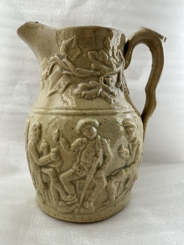 Vintage relief moulded - , jug