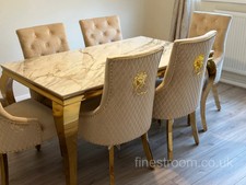 Kata Gold Louis Dining Table