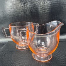Vintage Pink Depression Glass