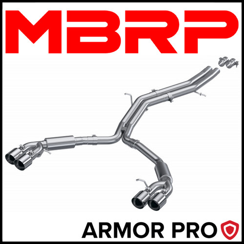 Mbrp armor pro resonator back - armor,