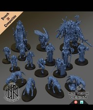 Trench Crusade Compatible-  Black Grail Proxies - KaiTech - 17 models