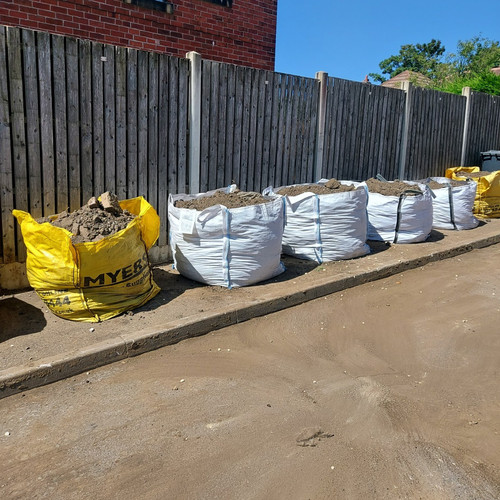 Bulk bag topsoil soil - , for