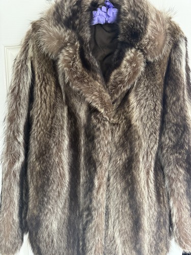 Vintage women real fur coat - vintage,