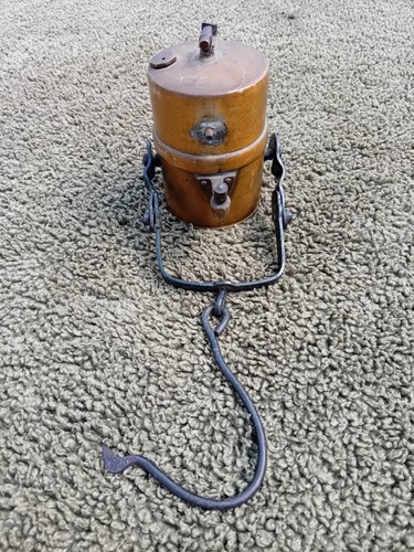 Brass carbide lamp with - lamp,