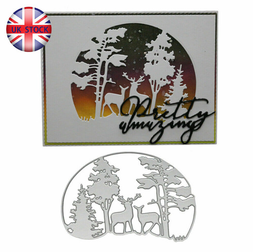 Christmas tree deer metal - christmas,