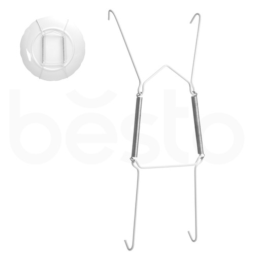 Wire plate holder hanger wall - hanger,