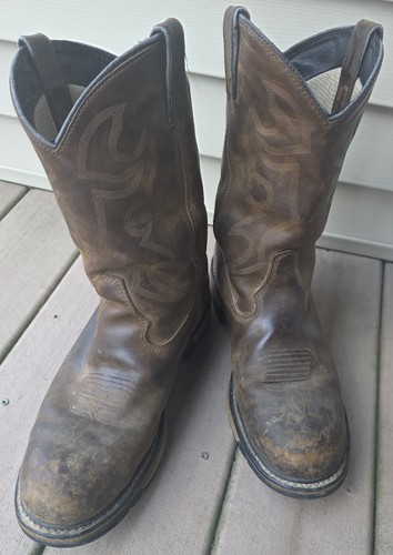 Men 12m rocky cowboy boots - men's,