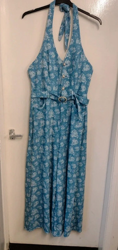 Shein mod blue - mod, halter