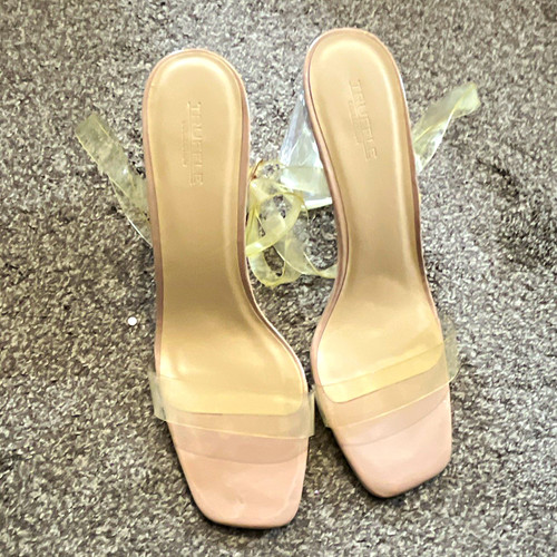 Truffle beige clear - truffle, strappy