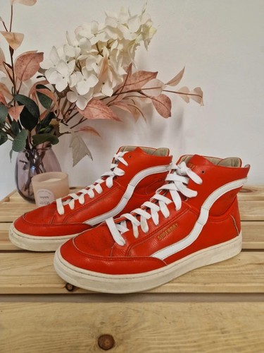 Men superdry champs mid - mid, red