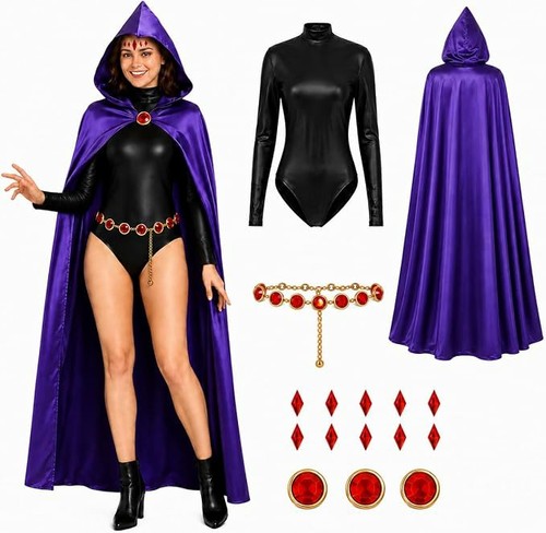 Teen titans raven costume - teen,