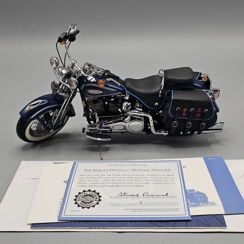 Franklin mint harley davidson - mint,