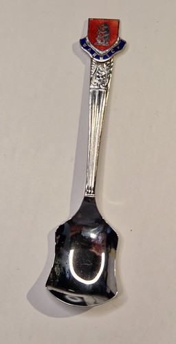 Collectors chrome tea spoon - tea,