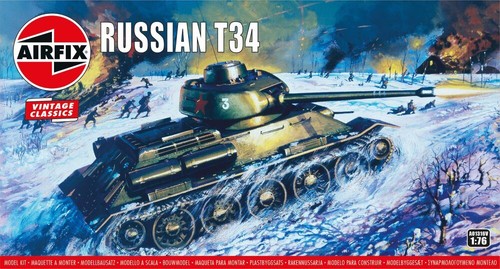Airfix a01316v russian t34 - airfix,