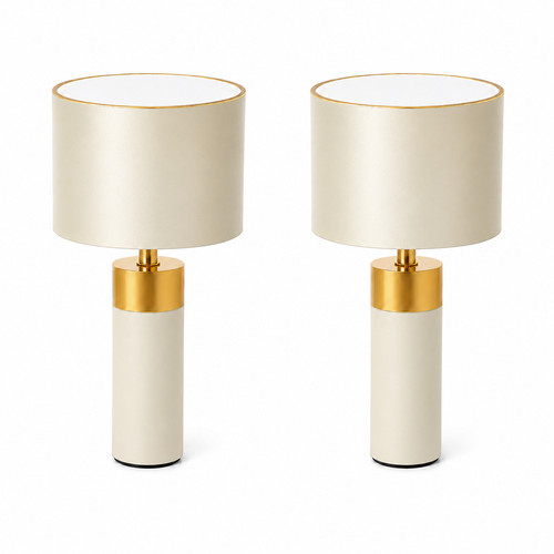 Modern table lamp - lamp, pair
