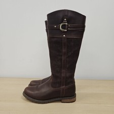Ariat Loxley  Waterproof Brown Country Riding Knee High Tall Boots Size Uk 5.5 #