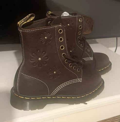 Martens brown leather - dr.,