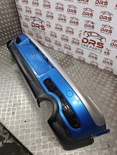 MINI COOPER S CLUBMAN REAR BUMPER R55 R56 (LASER BLUE METALLIC A59) 2006 - 2010