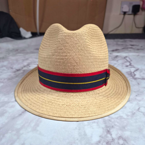 Genuine panama straw fedora - genuine,