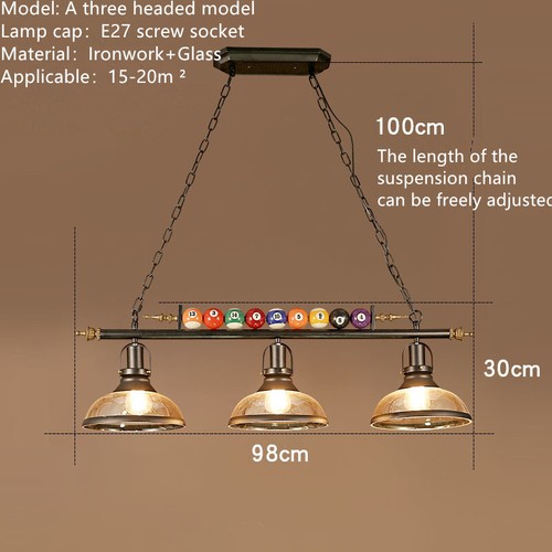 Vintage pool table light - vintage,