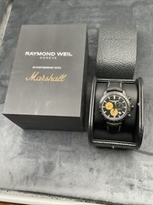 Rare Raymond Weil Marshall Gents Chronograph Ltd Edition 1000 Watch Boxed 
