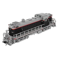 Black Train 1:38 Scale with Highly Detailed Cab Interior 2272 Pieces MOC Build