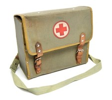 Vintage 1950's First Aid Bag