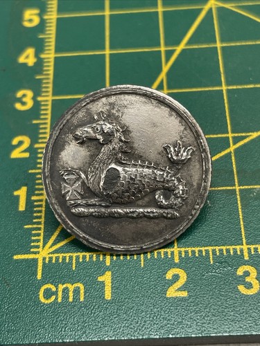 Antique livery button - button,