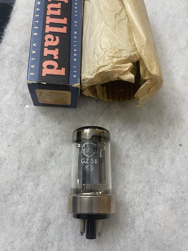 Philips mullard gz34 5ar4 - mullard,