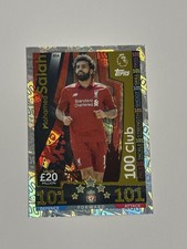 MATCH ATTAX 2018/19 18/19 MOHAMED SALAH 100 101 HUNDRED CLUB NO 454