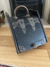 Antique Victorian Wooden Coal