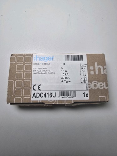 Hager single pole module - single,