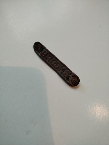 Vintage brooks saddle - vintage, badge
