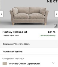 NEXT Hartley Relaxed Sit 3