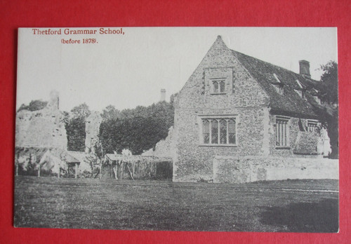 Old norfolk postcard thetford - norfolk,