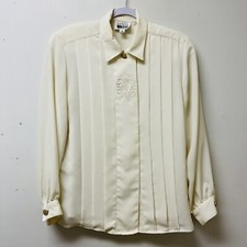 Leslie Fay Retro Blouse Womans