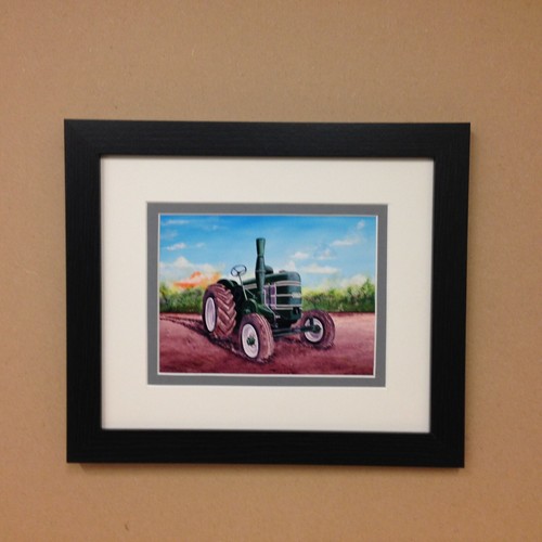 Field marshall tractor framed - marshall,
