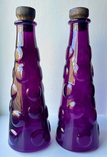 Vintage pair amethyst - vintage, of