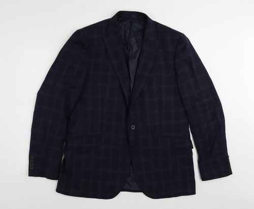 John lewis mens - blue, plaid