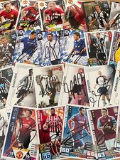 match attax, Shoot Out And Other Signed Cards.14